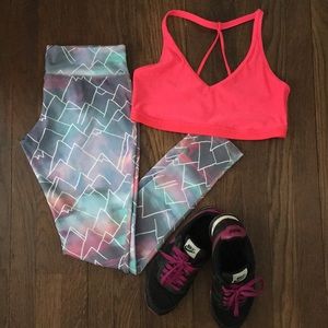 Mossimo Supply Co. Multicolor Geometric Leggings